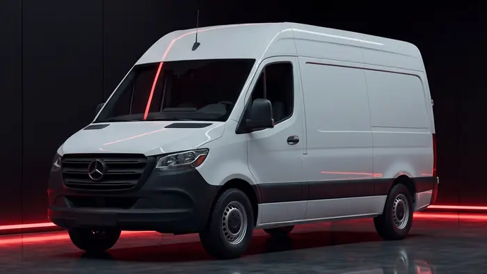 Van Sprinter de teto alto, o modelo mais atendido no pacote de revisão de van
